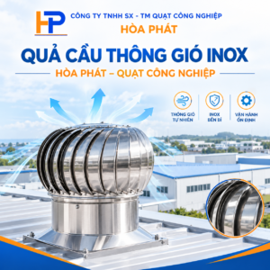 quạt thông gió bằng inox