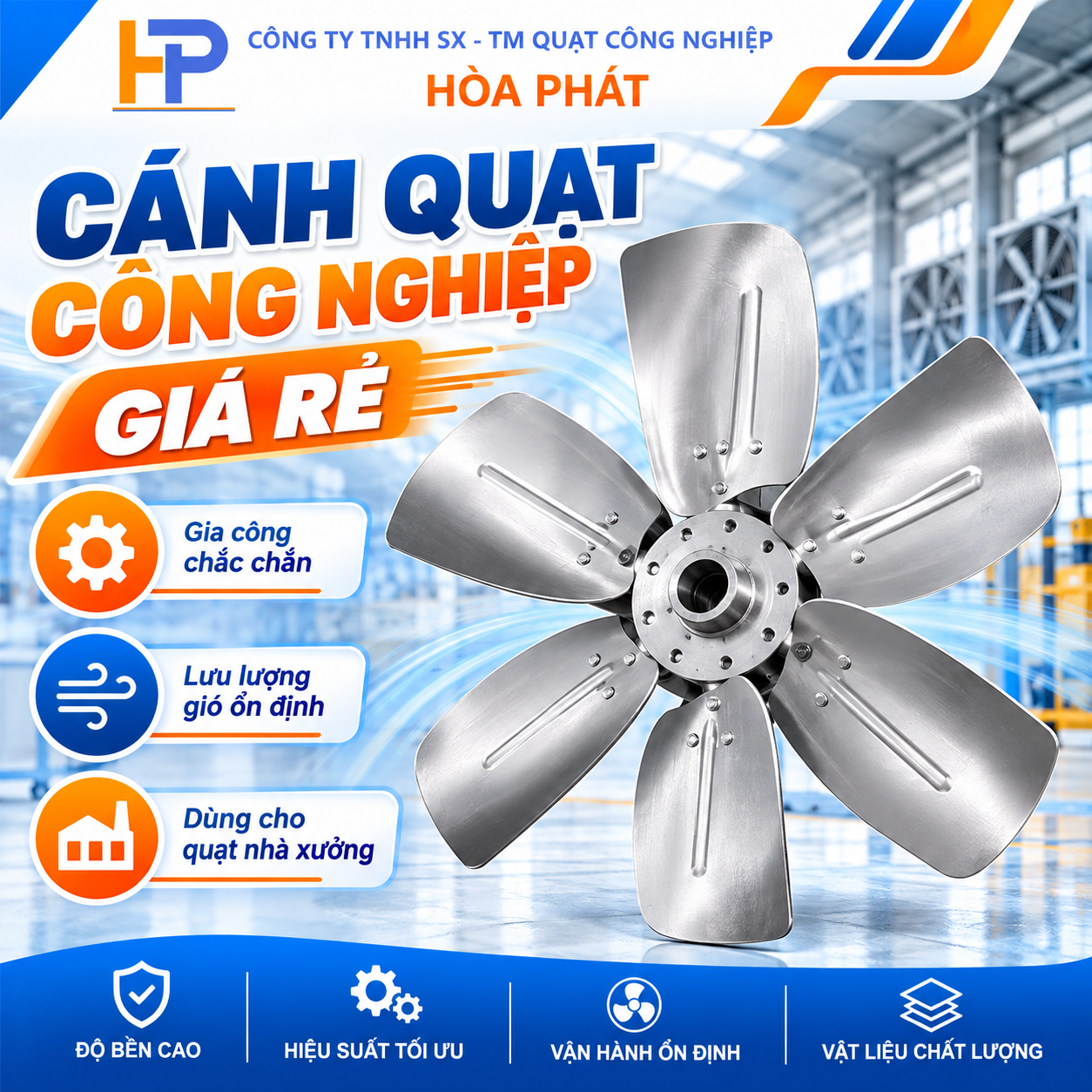 cánh quạt công nghiệp