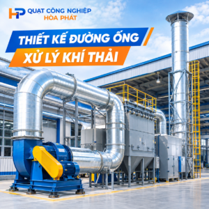 Kinh phí cho một dự án thiết kế đường ống xử lý khí thải cho nhà máy
