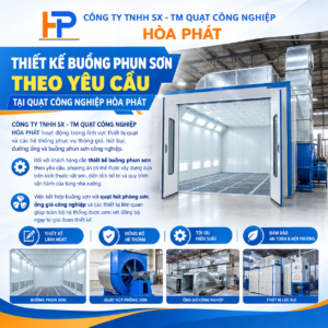 Thiết Kế Buồng Phun Sơn Theo Yêu Cầu