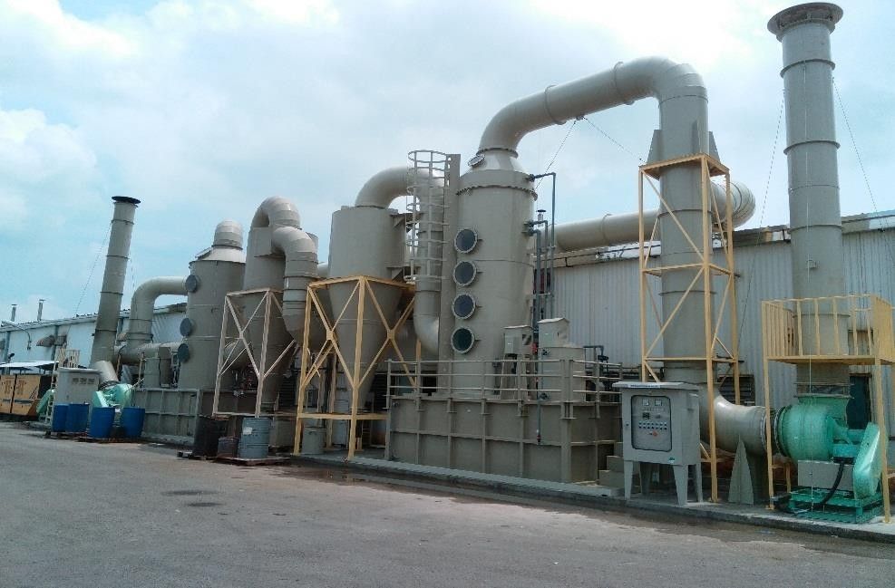 Lắp đặt hệ thống xử lý khí thải công nghiệp